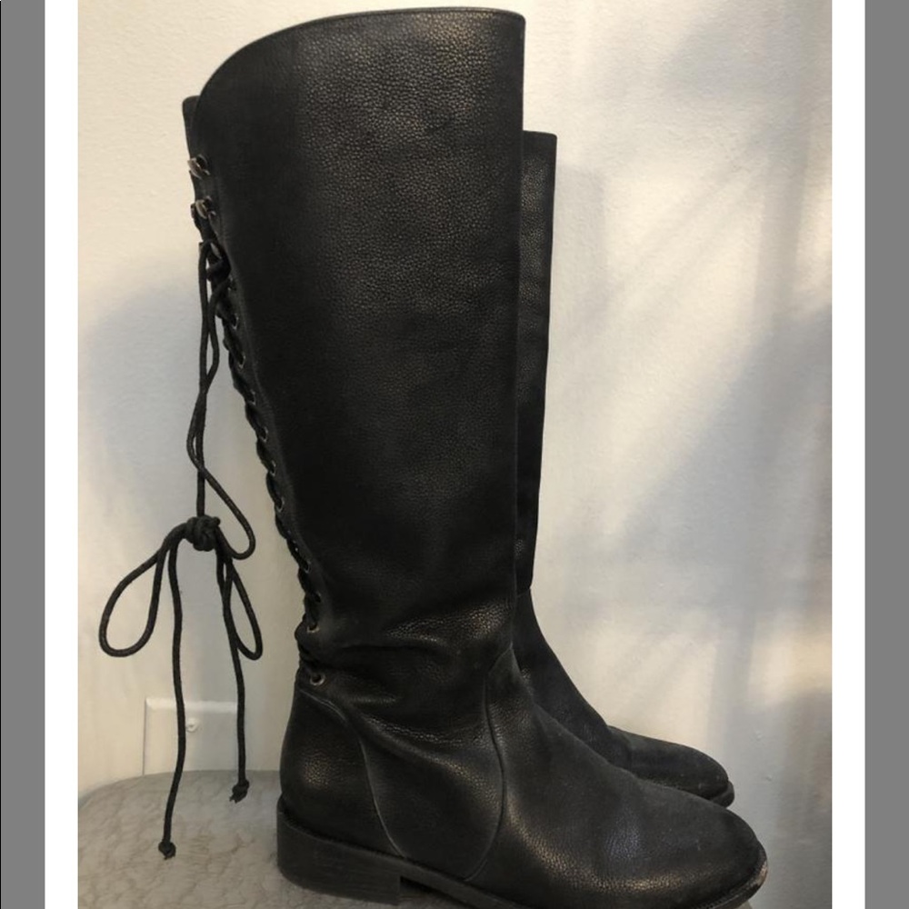 Joie Lace Up Boot Size 38.5